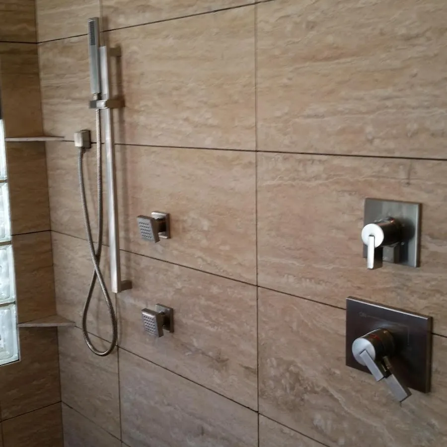 Shower fixture installation for Gas Line Repair in Bay City